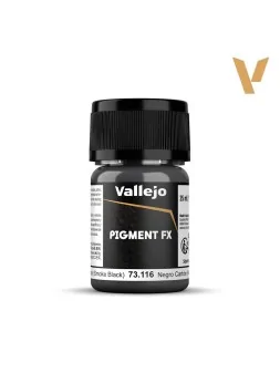 Negro Carbón Humo Pigment Fx Vallejo 35ml (73116) de Vallejo en Pigment FX | La Cueva Roja