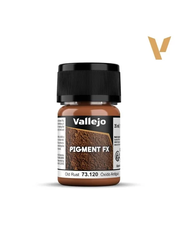 Óxido Antiguo Pigment Fx Vallejo 35ml (73120) de Vallejo en Pigment FX | La Cueva Roja