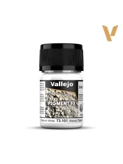 Blanco Titanio Pigment Fx Vallejo 35ml (73101) de Vallejo en Pigment FX | La Cueva Roja
