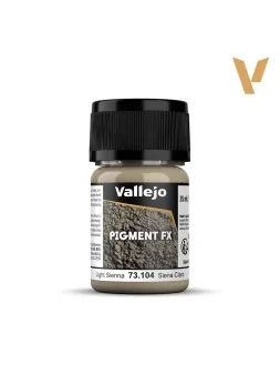 Siena Claro Pigment Fx Vallejo 35ml (73104) de Vallejo en Pigment FX | La Cueva Roja
