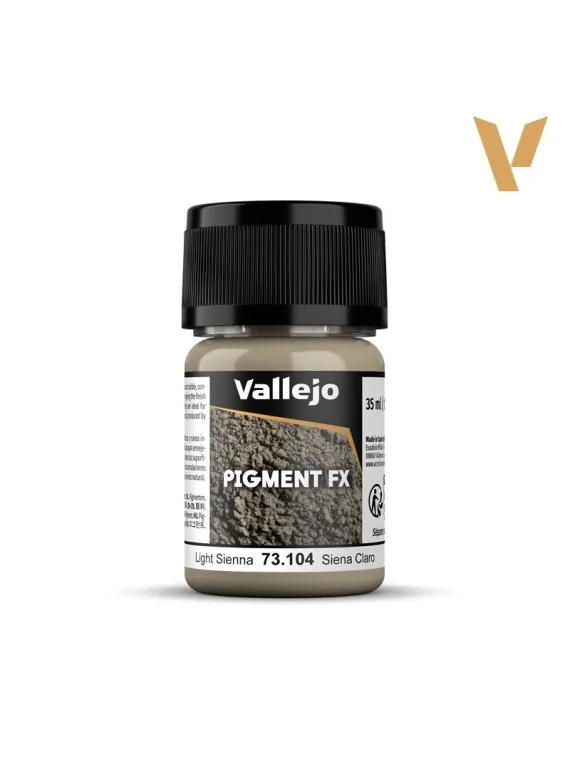 Siena Claro Pigment Fx Vallejo 35ml (73104) de Vallejo en Pigment FX | La Cueva Roja