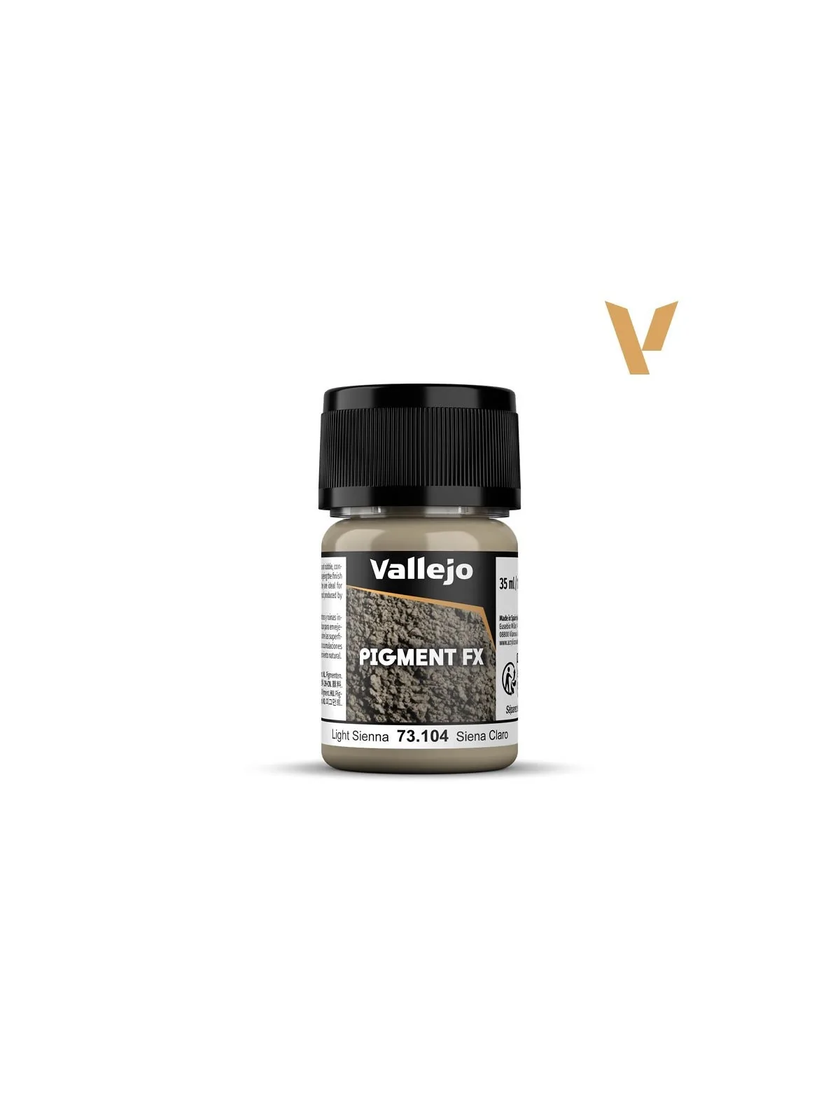 Siena Claro Pigment Fx Vallejo 35ml (73104) de Vallejo en Pigment FX | La Cueva Roja