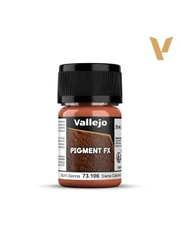 Siena Calcinado Pigment Fx Vallejo 35ml (73106) de Vallejo en Pigment FX | La Cueva Roja