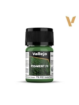 Verde Óxido de Cromo Pigment Fx Vallejo 35ml (73112) de Vallejo en Pigment FX | La Cueva Roja