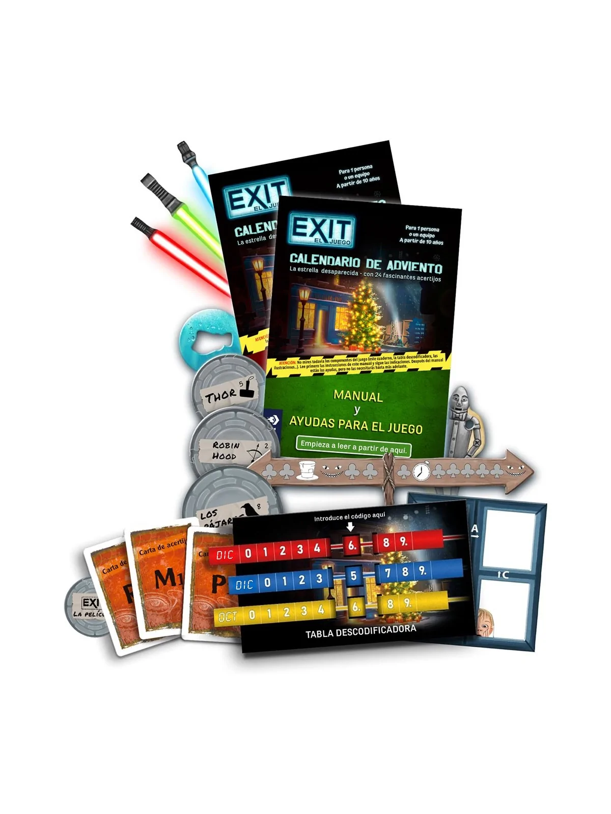 Exit: Calendario de Adviento de Devir en Juegos de Tablero | La Cueva Roja