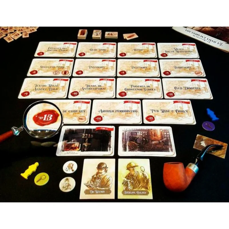 Watson & Holmes 2ª Edición de Ludonova en Juegos de Tablero | La Cueva Roja