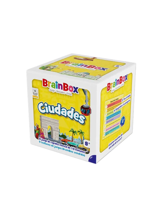 BrainBox: Ciudades de Bezzerwizzer Studio en Juegos de Tablero | La Cueva Roja