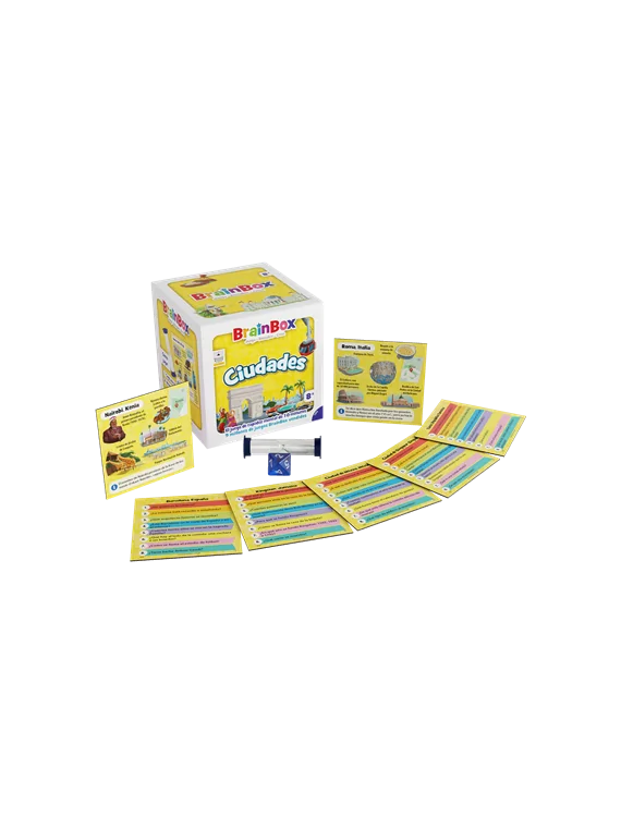 BrainBox: Ciudades de Bezzerwizzer Studio en Juegos de Tablero | La Cueva Roja