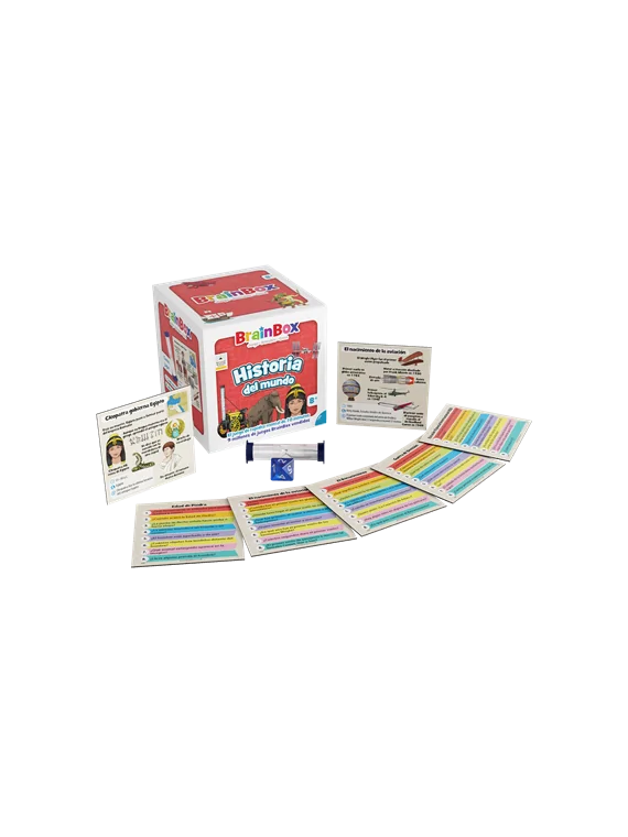 BrainBox: Historia del Mundo de Bezzerwizzer Studio en Juegos de Tablero | La Cueva Roja