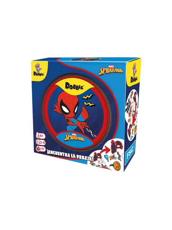 Dobble Spiderman de Zygomatic en Juegos de Cartas | La Cueva Roja