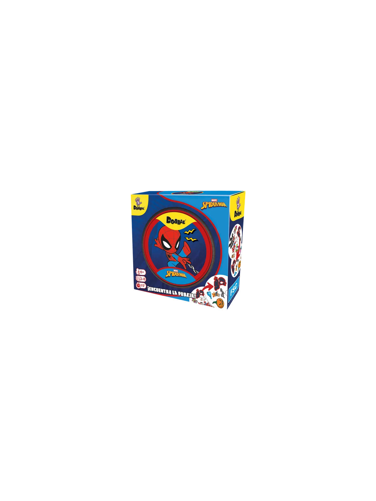 Dobble Spiderman de Zygomatic en Juegos de Cartas | La Cueva Roja