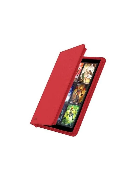Ultimate Guard Zipfolio 360: 18-Pocket XenoSkin Rojo de Ultimate Guard en Otros | La Cueva Roja