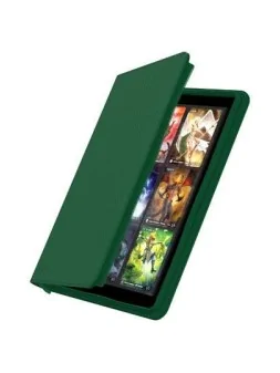Ultimate Guard Zipfolio 360: 18-Pocket XenoSkin Verde de Ultimate Guard en Otros | La Cueva Roja
