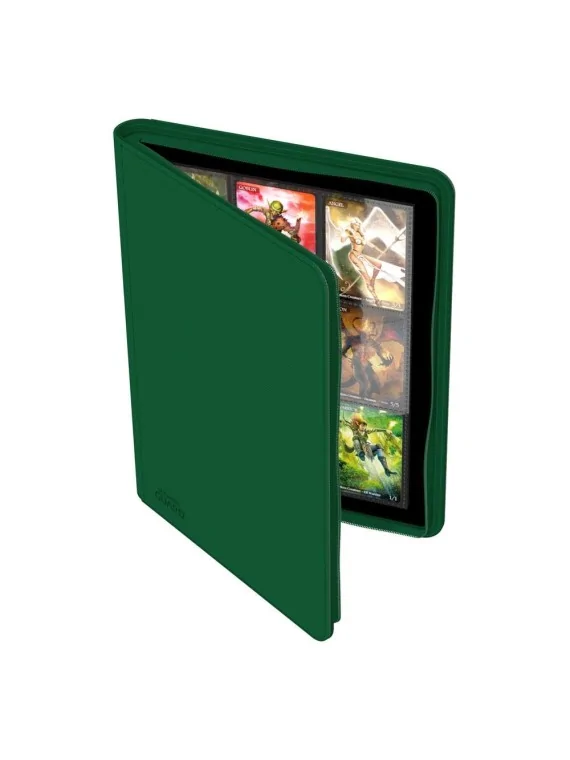 Ultimate Guard Zipfolio 360: 18-Pocket XenoSkin Verde de Ultimate Guard en Otros | La Cueva Roja
