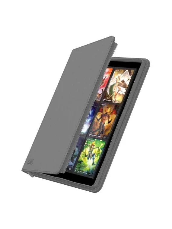 Ultimate Guard Zipfolio 360: 18-Pocket XenoSkin Gris de Ultimate Guard en Otros | La Cueva Roja