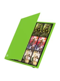 Ultimate Guard Flexxfolio 480: 24-Pocket Verde Claro (Quadrow) de Ultimate Guard en Otros | La Cueva Roja