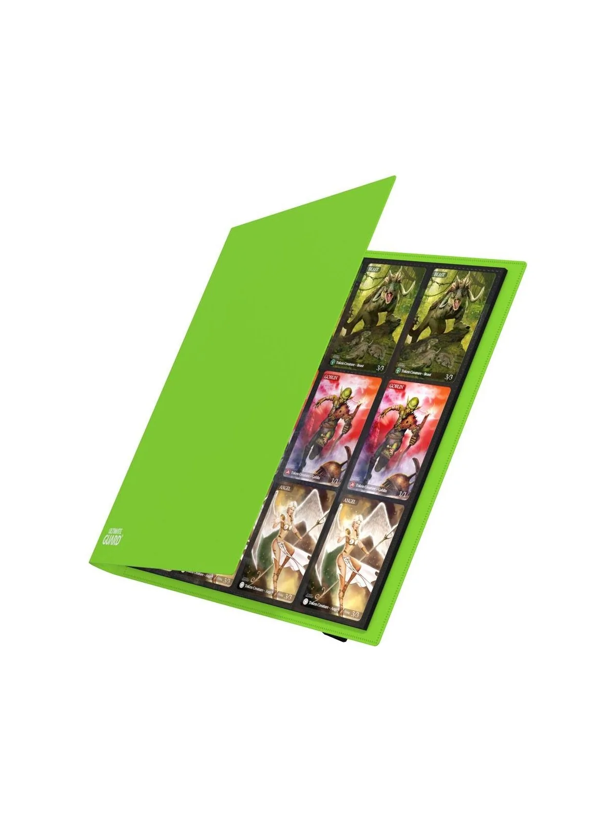 Ultimate Guard Flexxfolio 480: 24-Pocket Verde Claro (Quadrow) de Ultimate Guard en Otros | La Cueva Roja