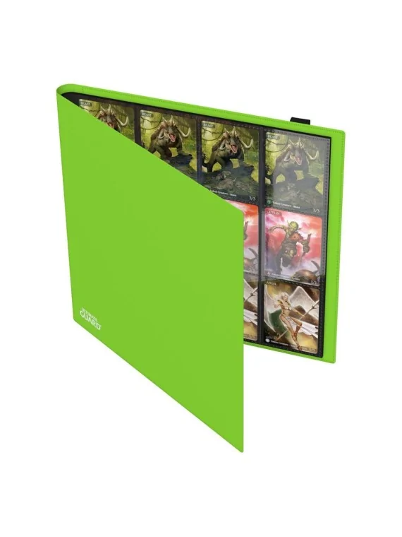 Ultimate Guard Flexxfolio 480: 24-Pocket Verde Claro (Quadrow) de Ultimate Guard en Otros | La Cueva Roja