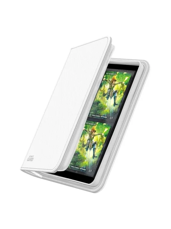 Ultimate Guard Zipfolio 160: 8-Pocket XenoSkin Blanco de Ultimate Guard en Otros | La Cueva Roja