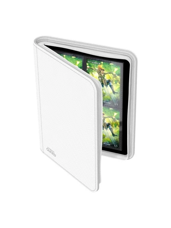 Ultimate Guard Zipfolio 160: 8-Pocket XenoSkin Blanco de Ultimate Guard en Otros | La Cueva Roja