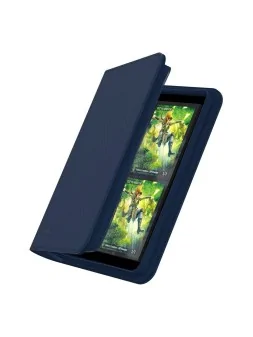 Ultimate Guard Zipfolio 160: 8-Pocket XenoSkin Azul de Ultimate Guard en Otros | La Cueva Roja