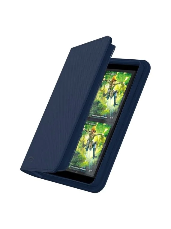 Ultimate Guard Zipfolio 160: 8-Pocket XenoSkin Azul de Ultimate Guard en Otros | La Cueva Roja