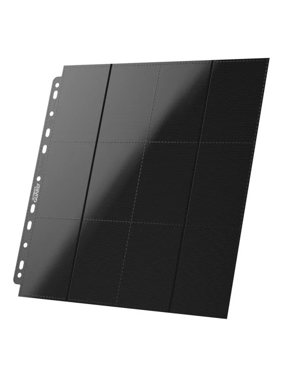 Ultimate Guard 24-Pocket QuadRow Pages Side-Loading Negro (10) de Ultimate Guard en Otros | La Cueva Roja