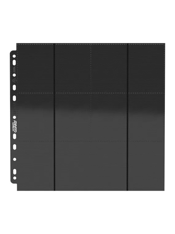 Ultimate Guard 24-Pocket QuadRow Pages Side-Loading Negro (10) de Ultimate Guard en Otros | La Cueva Roja