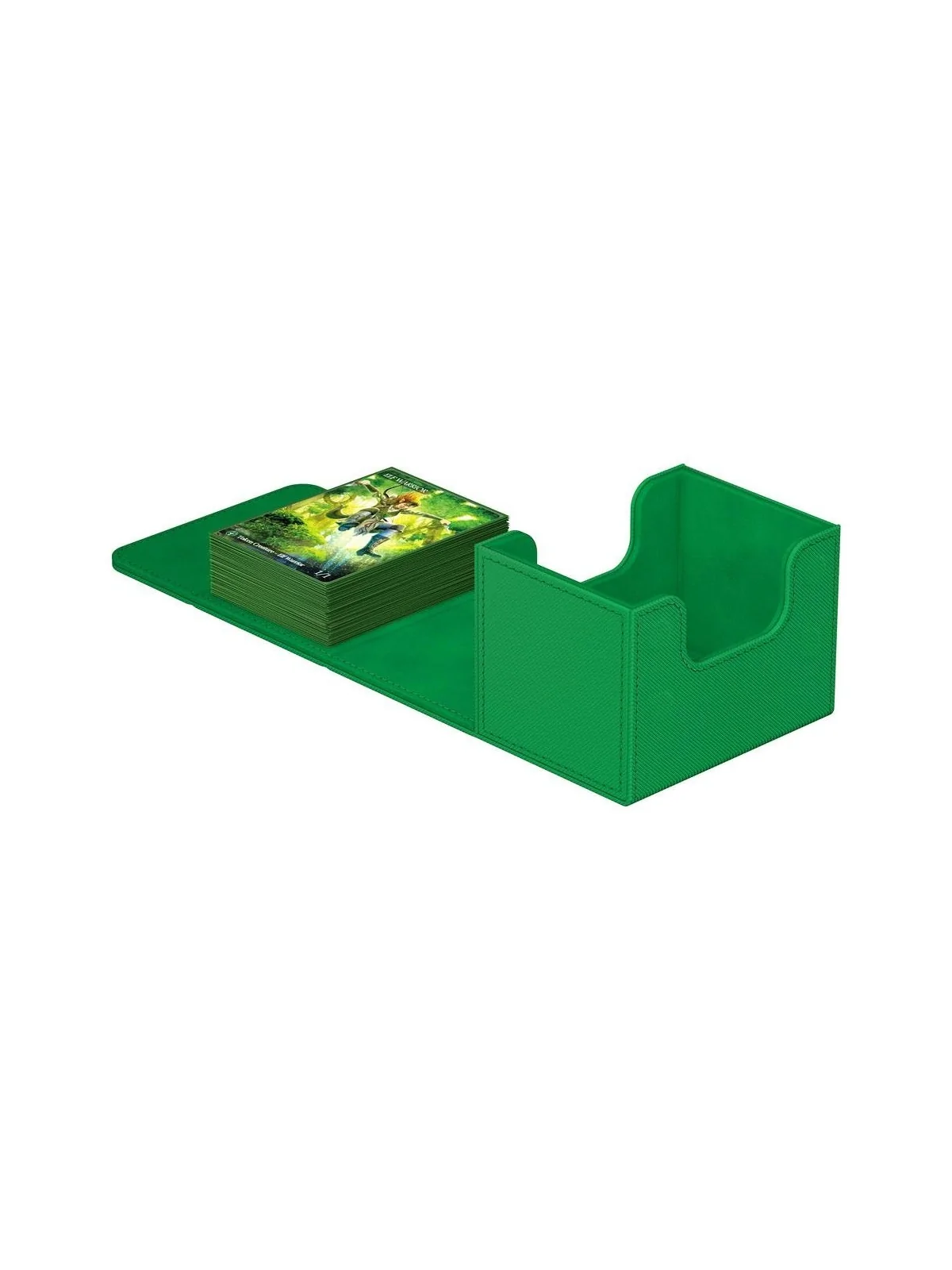 Ultimate Guard Sidewinder 100+ XenoSkin Monocolor Verde de Ultimate Guard en Otros | La Cueva Roja
