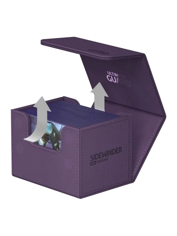 Ultimate Guard Sidewinder 100+ XenoSkin Monocolor Violeta de Ultimate Guard en Cajas para Cartas | La Cueva Roja