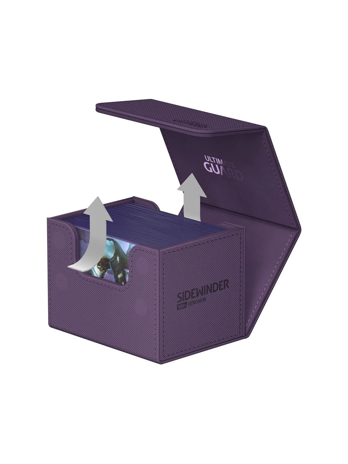 Ultimate Guard Sidewinder 100+ XenoSkin Monocolor Violeta de Ultimate Guard en Cajas para Cartas | La Cueva Roja
