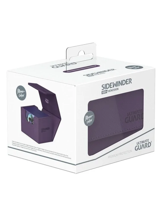 Ultimate Guard Sidewinder 100+ XenoSkin Monocolor Violeta de Ultimate Guard en Cajas para Cartas | La Cueva Roja