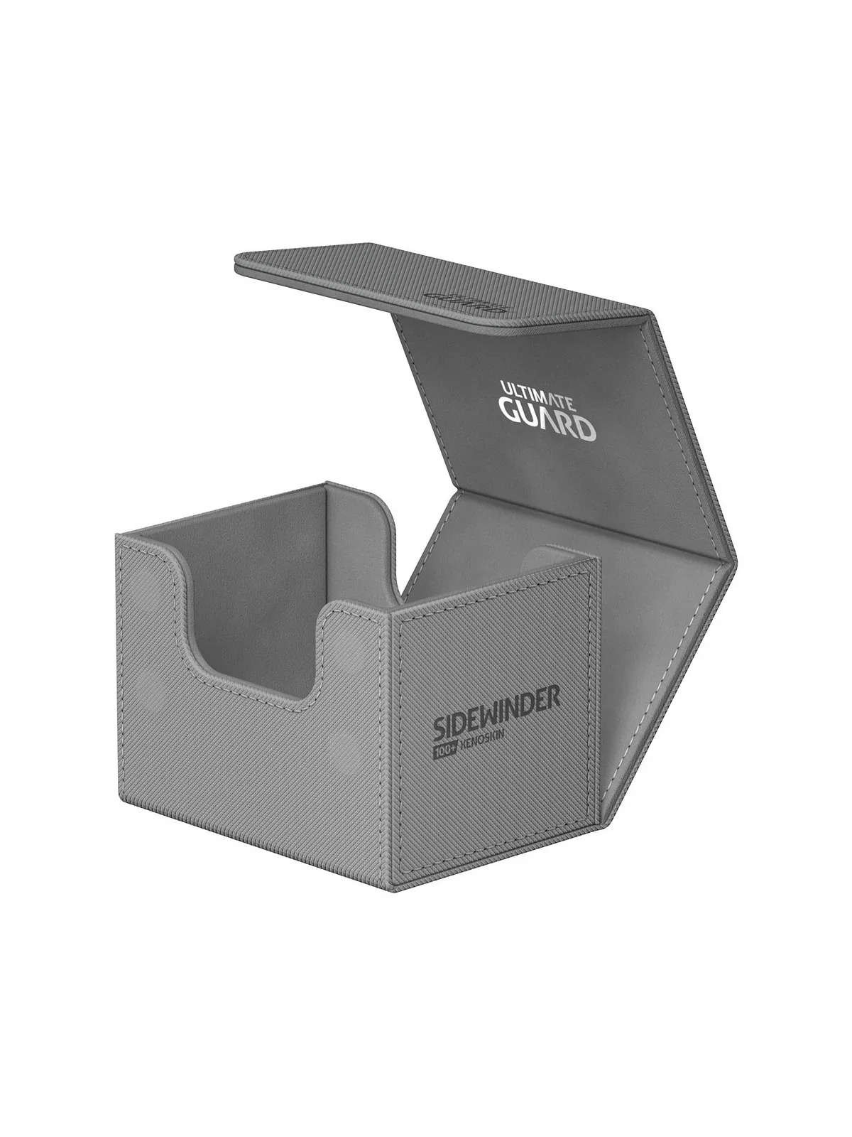 Ultimate Guard Sidewinder 100+ XenoSkin Monocolor Gris de Ultimate Guard en Cajas para Cartas | La Cueva Roja