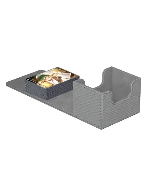 Ultimate Guard Sidewinder 100+ XenoSkin Monocolor Gris de Ultimate Guard en Cajas para Cartas | La Cueva Roja