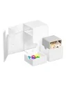 Ultimate Guard Flip'n'Tray 100+ XenoSkin Monocolor Blanco de Ultimate Guard en Cajas para Cartas | La Cueva Roja