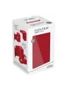 Ultimate Guard Flip'n'Tray 100+ XenoSkin Monocolor Rojo de Ultimate Guard en Cajas para Cartas | La Cueva Roja
