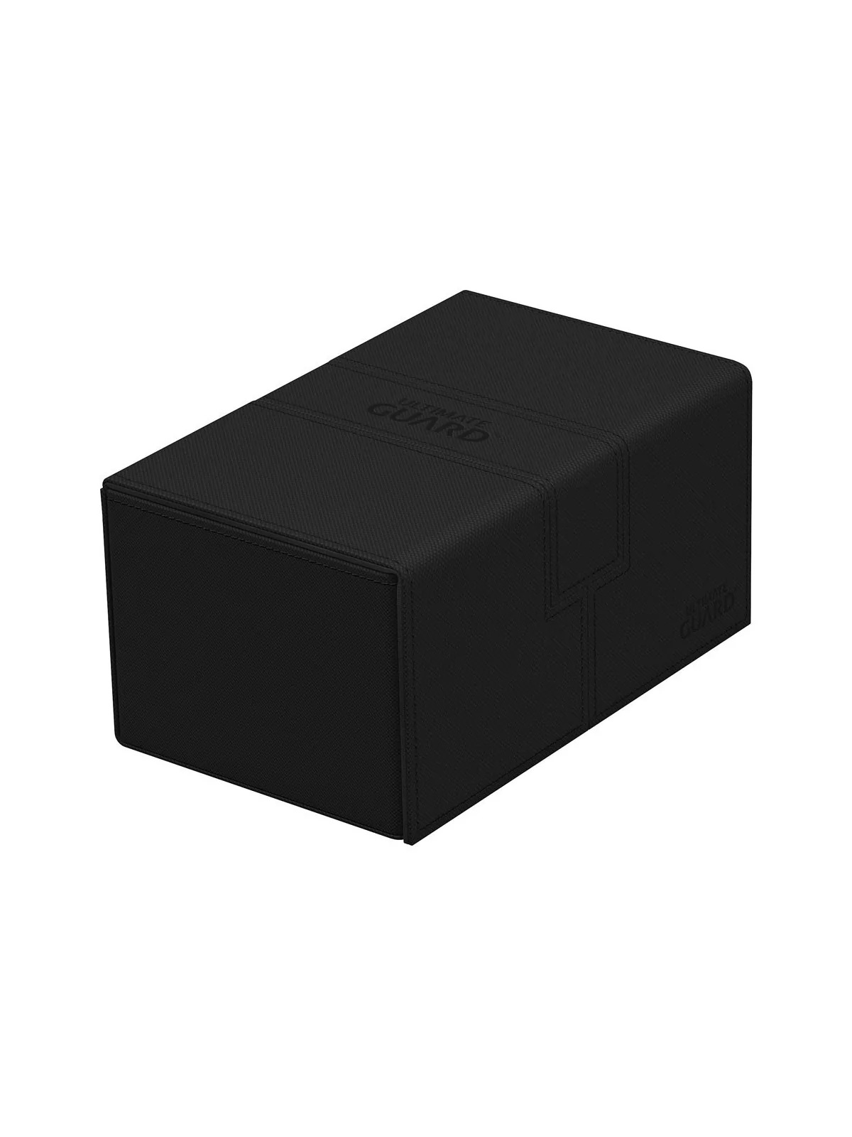 Ultimate Guard Twin Flip'n'Tray 160+ XenoSkin Monocolor Negro de Ultimate Guard en Cajas para Cartas | La Cueva Roja