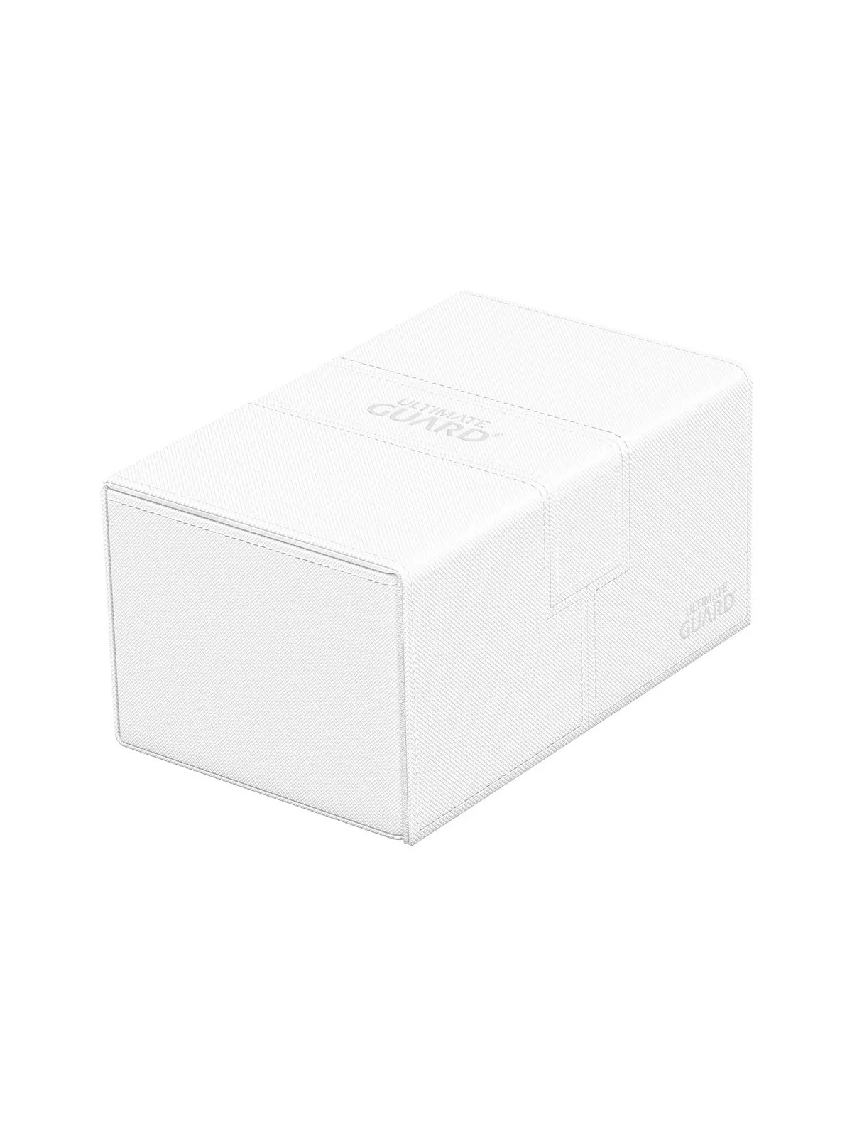 Ultimate Guard Twin Flip'n'Tray 160+ XenoSkin Monocolor Blanco de Ultimate Guard en Cajas para Cartas | La Cueva Roja