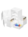 Ultimate Guard Twin Flip'n'Tray 160+ XenoSkin Monocolor Blanco de Ultimate Guard en Cajas para Cartas | La Cueva Roja
