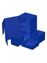 Ultimate Guard Twin Flip'n'Tray 160+ XenoSkin Monocolor Azul de Ultimate Guard en Cajas para Cartas | La Cueva Roja