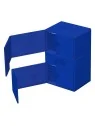 Ultimate Guard Twin Flip'n'Tray 160+ XenoSkin Monocolor Azul de Ultimate Guard en Cajas para Cartas | La Cueva Roja