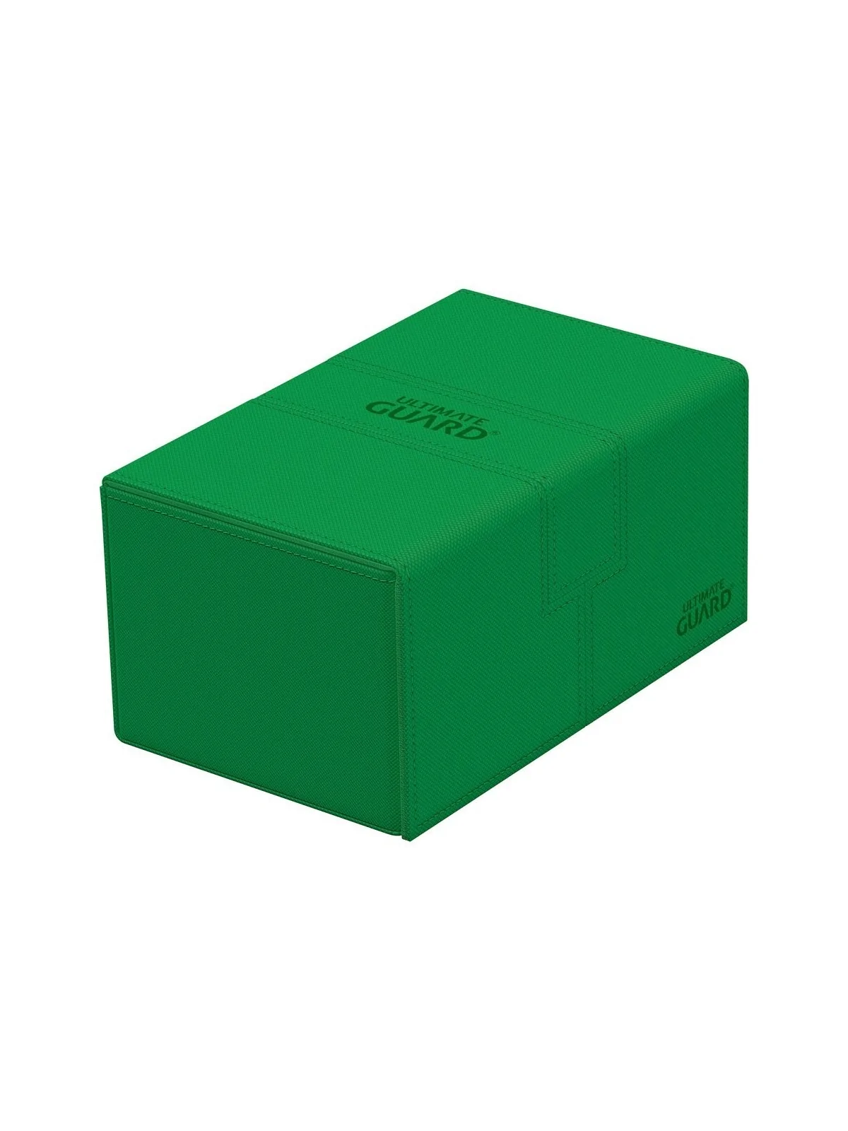 Ultimate Guard Twin Flip'n'Tray 160+ XenoSkin Monocolor Verde de Ultimate Guard en Cajas para Cartas | La Cueva Roja