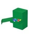 Ultimate Guard Twin Flip'n'Tray 160+ XenoSkin Monocolor Verde de Ultimate Guard en Cajas para Cartas | La Cueva Roja