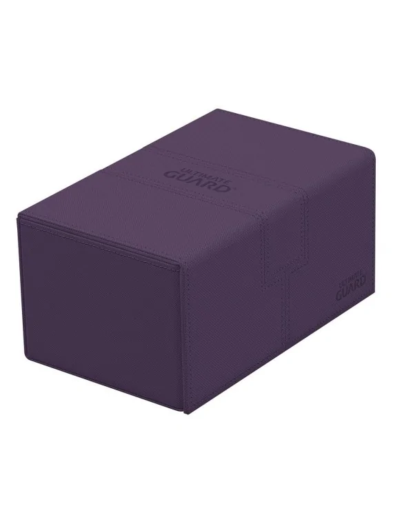 Ultimate Guard Twin Flip'n'Tray 160+ XenoSkin Monocolor Violeta de Ultimate Guard en Cajas para Cartas | La Cueva Roja