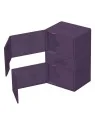 Ultimate Guard Twin Flip'n'Tray 160+ XenoSkin Monocolor Violeta de Ultimate Guard en Cajas para Cartas | La Cueva Roja