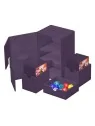 Ultimate Guard Twin Flip'n'Tray 160+ XenoSkin Monocolor Violeta de Ultimate Guard en Cajas para Cartas | La Cueva Roja