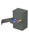 Ultimate Guard Twin Flip'n'Tray 160+ XenoSkin Monocolor Gris de Ultimate Guard en Cajas para Cartas | La Cueva Roja