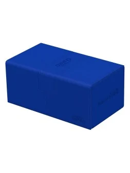 Ultimate Guard Twin Flip'n'Tray 200+ XenoSkin Monocolor Azul de Ultimate Guard en Cajas para Cartas | La Cueva Roja