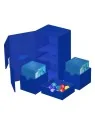 Ultimate Guard Twin Flip'n'Tray 200+ XenoSkin Monocolor Azul de Ultimate Guard en Cajas para Cartas | La Cueva Roja