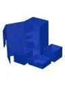 Ultimate Guard Twin Flip'n'Tray 200+ XenoSkin Monocolor Azul de Ultimate Guard en Cajas para Cartas | La Cueva Roja